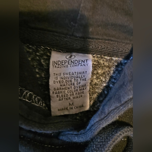 EC Blink 182 Black Pullover Hoodie By Independent Trading Co. - Picture 10 of 11